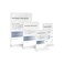 ECKEK ABS Plastic Sign HolderMenu Displays T Shape Sign Stand Vertical White A6 105148mm413583 inches