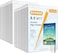 MaxGear Wall Mount Sign Holder 85 x 11 Clear Plastic Picture Frames with Mounting Screws Door Sign Holders and Document Display Frame for Home Office Store 24 Pack Vertical