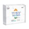 NIUBEE 30Packs Acrylic Wall Sign Holder 85x11 Horizontal Clear Plastic Picture Frames Wall Mounted Design