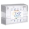 NIUBEE 5x7 inch Wall Mount Acrylic Sign Holder with Double Sided Tape Adhesive for Office Home Store Restaurant No Drilling Horizontal 6 Pack