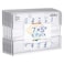 NIUBEE 5x7 inch Wall Mount Acrylic Sign Holder with Double Sided Tape Adhesive for Office Home Store Restaurant No Drilling Horizontal 6 Pack