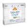 NIUBEE Acrylic Sign Holder 14 x 11 inches Wall Mount Sign Holder with Double Sided Adhesive Tape Wall Acrylic Frame for Office Home Store Restaurant Horizontal 3 Pack