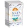Niubee Acrylic Sign Holder 5x7 Vertical Wall Mount Sign Holder Door Sign Holder Memo Holder Clear Wall Frame with Tape Adhesive for Office Home Store Restaurant No Drilling Vertical 6 Pack
