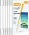 MaxGear 6 Pack Acrylic Sign Holder 11 x 17 Wall Mount Clear Plastic Sign Holder with Double Sided Tape Plexiglass Document Flyer Acrylic Frame for Office Home Store Restaurant