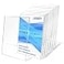 Ludery 85x11 Inches Acrylic Sign Slant Back Holder Plastic Display StandBrochure Holder Table Top Sign Holder For Office Home Store Restaurant12pack
