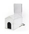 SOURCE ONE Clear Acrylic House Donation Box with Sign Holder
