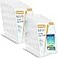 MaxGear Acrylic Sign Holder 85 X 11 Plastic Paper Holder With Vertical Slanted Back Picture Photo Frames Display Stand Flyer and Document Organizer for Office Desktop Use18 Pack