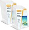MaxGear Acrylic Sign Holder 85 x 11 Inches Clear Sign Holders Plastic Display Stand Slant Back Countertop Display Picture Frames for Menus Flyer Use In Office Store 12 Pack