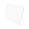 deflecto Classic Image Slanted Sign Holder Landscaped 11 x 85 Insert Clear