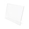 deflecto Classic Image Slanted Sign Holder Landscaped 11 x 85 Insert Clear