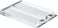UNIQOOO 4 Clear Acrylic Stand 6 Pack 3mm Slot Wedding Sign Holders Perfect for Wedding Table Number Exhibition Office Restaurant Business