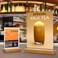 JDEA 5x7 Inch Acrylic Sign Holder with Wood Base Vertical and Slant Displays3 Pack 57