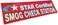 4Less 3x10 Ft Star SMOG Check Station Banner Vinyl Alternative Sign Polyester Fabric rb