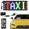 KJOY Mini LED Car Signs 67x276 Flexible USB 5V LED Digital Sign Bluetooth Application Control DIY Programmable Scrolling led Sign for Car Party Wedding Festival