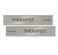 NapTags Therapist Slider Sign 10 x 2 AvailableIn Session Made in the USA