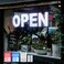 Thirdpolite Open Signs for Business 30x10 Dimmable Large LED Open Light Up Sign with Hanging Installation for Salon Gym Cafes Store Office Bar Hotel Pubs Cold white