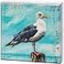 Primitives By Kathy 113960 Seagull Block Sign 4inch Square