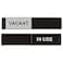 SECO Sliding Door Sign VacantIn Use 1003 x 205