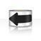 EVQ Arrow Floor Sticker Tape 24 Arrow Floor Marking Sticker Sign 200 PCS Arrow Decal Tape Black