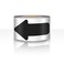 EVQ Arrow Floor Sticker Tape 24 Arrow Floor Marking Sticker Sign 200 PCS Arrow Decal Tape Black