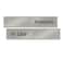 NapTags Quality SatinAluminum Slider Signs 10 x 2 AvailableIn Use Silver Proudly Made in the USA
