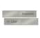 NapTags Quality SatinAluminum Slider Signs 10 x 2 AvailableIn Use Silver Proudly Made in the USA