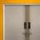 All Quality Classic Vertical Push Pull Door Signs Great for Glass Doors Professional Looking Signs Easy Installation Includes DoubleSided Foam Adhesive Tape Brushed Silver Large 1 Pack