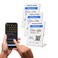 QRLynk NFC Tap Google Review Stand Boost Customer Feedback with Tap Scan QR No App No Subscription Works on iPhone Android White 41x27 3Pack