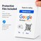 QRLynk NFC Tap Google Review Stand Boost Customer Feedback with Tap Scan QR No App No Subscription Works on iPhone Android White 51x35 3Pack