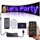 Eachbid 362x76 Large Bright LED Sign Programmable LED Scrolling Sign Custom Flexible LED Store Sign with App Control DIY Text Pattern Animation LED Digital Sign for Store Window Advertising Hotel