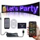 Eachbid 362x76 Large Bright LED Sign Programmable LED Scrolling Sign Custom Flexible LED Store Sign with App Control DIY Text Pattern Animation LED Digital Sign for Store Window Advertising Hotel