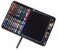 erofa 48 Fountain Pen Case PU Leather Rollerball Pen Display Holder Bag Pouch Large Capacity for your Collection Black