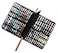 erofa Real Leather Pen Case for Fountain PenRollerball Pen Genuine Cowhide Holder Pouch Bag for 46 Pens Fit in Various Size Large Capacity Office Business Gift Brown