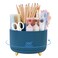 SKYDUE 360 Degree Rotating Desk Organizer DualPurpose Pencil Pen Holder Rotating Desk Pen Organizer with 5 Slots Pencil Cup for Office School Home