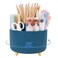 SKYDUE 360 Degree Rotating Desk Organizer DualPurpose Pencil Pen Holder Rotating Desk Pen Organizer with 5 Slots Pencil Cup for Office School Home