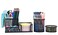Freewindo Mesh Desk Organizer Set of 3 Pen Holder Office Desk Accessories with Pencil Holder Sticky Note Holder Pencil Cup and Paperclips Cup