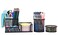 Freewindo Mesh Desk Organizer Set of 3 Pen Holder Office Desk Accessories with Pencil Holder Sticky Note Holder Pencil Cup and Paperclips Cup