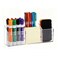Ameceres Magnetic Pen Holder Classroom Organization Acrylic Marker Holder for Whiteboard Refrigerator Locker Accessories Pencil Dry Erase Marker Basket 3 Compartments 1