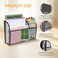 KZWKRG Magnetic Pencil HolderMagnetic Basket for Fridge 3Grid Mesh Magnetic Pen Holder for Refrigerator Extra Strong Magnets Mesh Marker Holder Locker Accessories Organizer for Whiteboard
