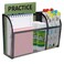 KZWKRG Magnetic Pencil HolderMagnetic Basket for Fridge 3Grid Mesh Magnetic Pen Holder for Refrigerator Extra Strong Magnets Mesh Marker Holder Locker Accessories Organizer for Whiteboard