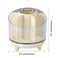 MINDFARGE Rotating Pencil Holder Desk Organizer with MultiCompartment DesignStylish Functional Storage Solution for Home Offices Classroom Art Supplies Storage Transparent white