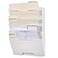 Wallniture Lisbon Metal Wall File Holder Organizer Wall Mount File Holder 5Tier Office Decor and Magazine Holder File Folders Letter Size White Rack