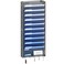 OUTWOLF Hanging Wall File Organizer with Hooks 12 Tier Vertical Wall Mount File Holder File Folder Wall Organizer for Office