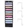 HAOHAN 10 Pockets Over Door Hanging Wall File Organizer Oxford Cloth Storage Pocket Chart for Magazines Pens File Folders in Office and School