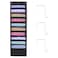 HAOHAN 10 Pockets Over Door Hanging Wall File Organizer Oxford Cloth Storage Pocket Chart for Magazines Pens File Folders in Office and School