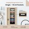 Hippo Creation Black Pocket Chart for Classroom 10 Pocket Storage Rainbow Pocket Charts 3 Over Door Hangers Included Hanging Wall File Organizer for File Folders School Mailbox HomeOffice Papers