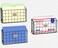 Simple Houseware Grid Single Pocket Wall Mount File Holder with Tag Slots 3 Packs Black