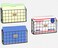 Simple Houseware Grid Single Pocket Wall Mount File Holder with Tag Slots 3 Packs Black