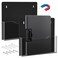 ZHIDIAN Acrylic Magnetic Wall File Organizer Clear Black Acrylic Hanging Wall File Holder Wall Mount Folder Mail Document Holder for Office Fridge Whiteboard 2Pack