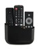 LINFIDITE TV Remote Holder Wall Mount Remote Control Holder for Bed Universal Bedside Wall Remote Holder Caddy Organizer HoleFree Remote Control Holder For 2 Or 3 Remote ControlsBlackQuantity1